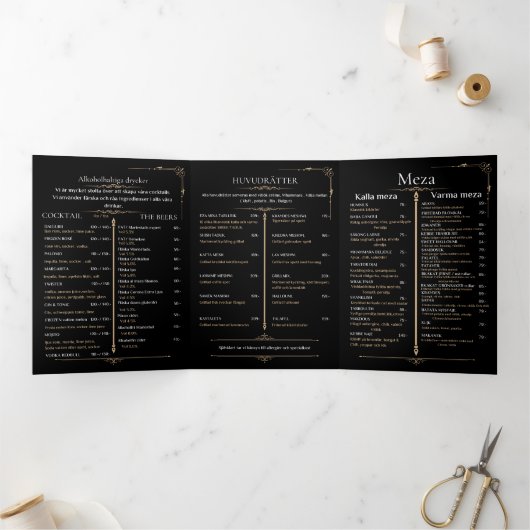 BEIROET RESTAURANG DRIELUIK KAART (Binnen)