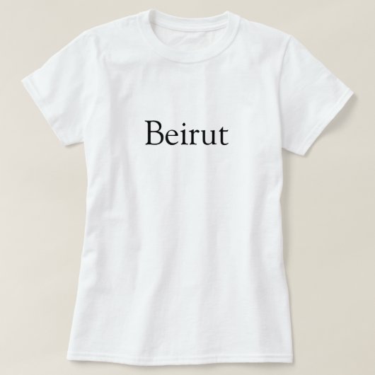 Beiroet T-shirt (Design voorkant)