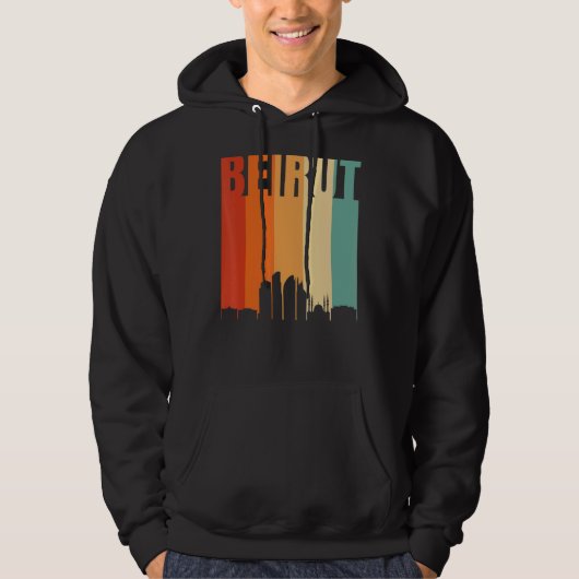 Beirut Skyline Hoodie (Voorkant)