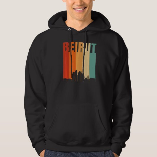 Beirut Skyline Hoodie (Voorkant)