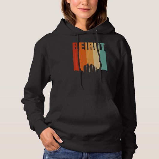 Beirut Skyline Hoodie (Voorkant)