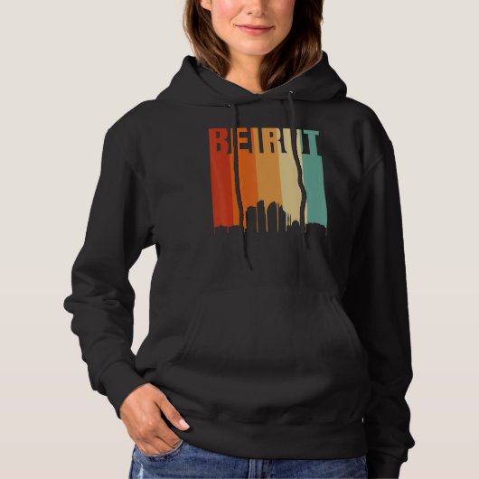Beirut Skyline Hoodie (Voorkant)