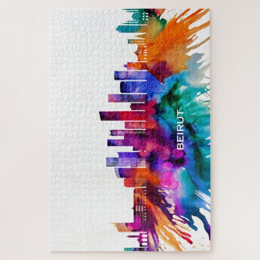 Beirut Skyline Legpuzzel (Verticaal)