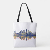 Beirut Skyline Tote Bag (Achterkant)