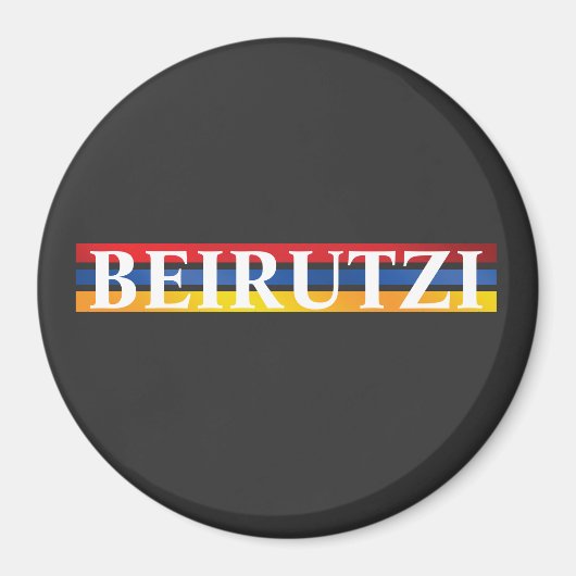 Beirutzi Magnet (Voorkant)