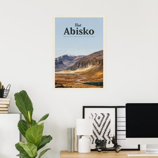 Beit Abisko Poster (Thuiskantoor)