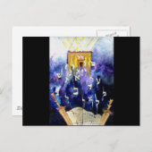 Beit Hamikdash Briefkaart (Voorkant / Achterkant)