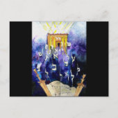 Beit Hamikdash Briefkaart (Voorkant)