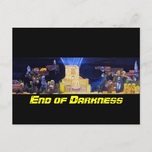 Beit Hamikdash Briefkaart (Voorkant)