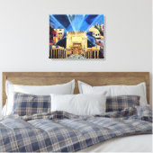 Beit Hamikdash Canvas Afdruk (Insitu (Slaapkamer))