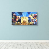 Beit Hamikdash Canvas Afdruk (Insitu (Houten vloer))