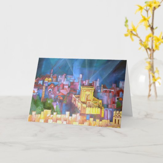 Beit Hamikdash Kaart (Gele Bloem)