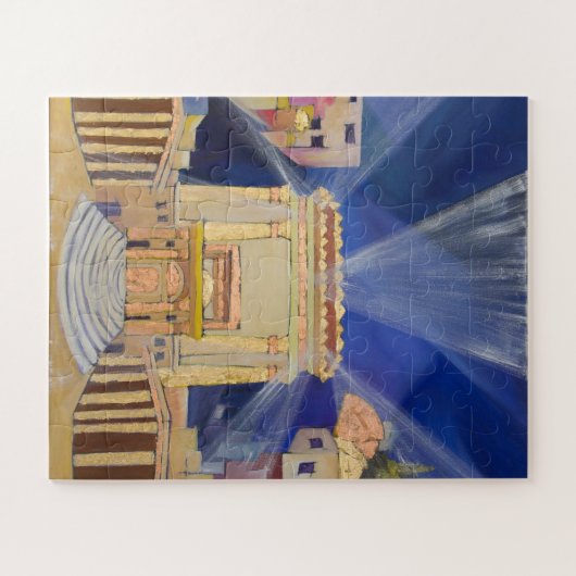 Beit Hamikdash Legpuzzel (Horizontaal)