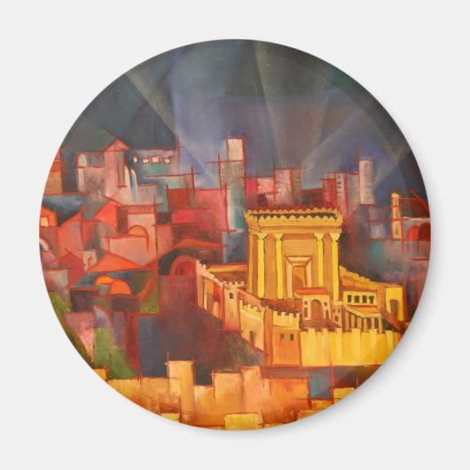 Beit Hamikdash Magneet (Voorkant)