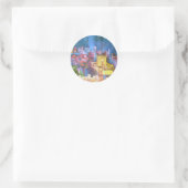 Beit Hamikdash Ronde Sticker (Tas)