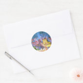 Beit Hamikdash Ronde Sticker (Envelop)