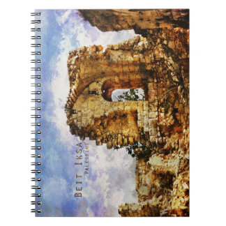 Beit Iksa Palestina Notitieboek | Vintage stijl
