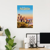 Beit Seattle Poster (Thuiskantoor)
