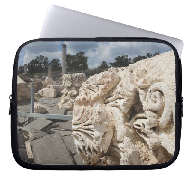 Beit she-An National Park, Roman-era ruïnes Laptop Sleeve (Voorkant)