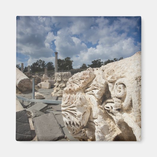 Beit she-An National Park, Roman-era ruïnes Magneet (Voorkant)