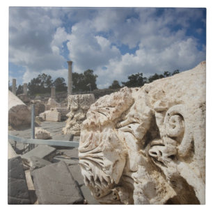 Beit she-An National Park, Roman-era ruïnes Tegeltje