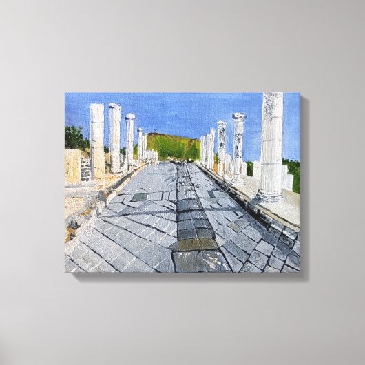 Beit She'an Canvas Afdruk (Voorkant)