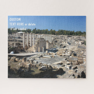 Beit Shean, Israel, custom message option Legpuzzel