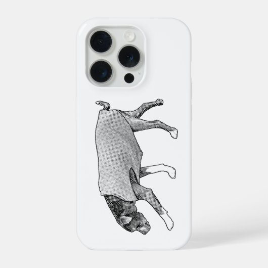 Bejaarde Rust in een Drukke Wereld iPhone Hoesje (Achterkant)