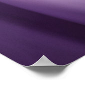 Bejaarde vrouw met paarse vlinders poster (Hoek)