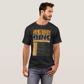 Bejaardentelefooncode Cool opa Oma T-shirt (Voorkant volledig)