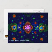 Bejeweld Briefkaart (Voorkant / Achterkant)