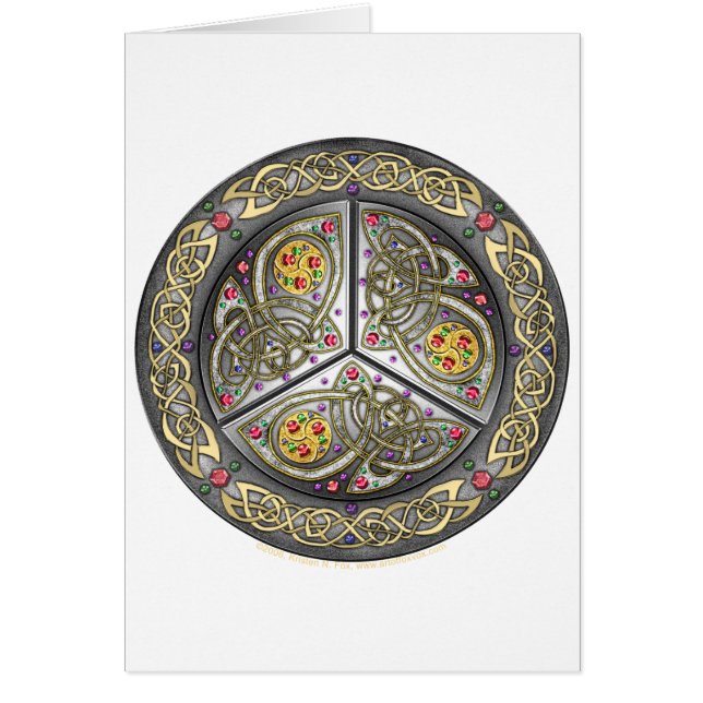 Bejeweled Celtic Shield (Voorkant)