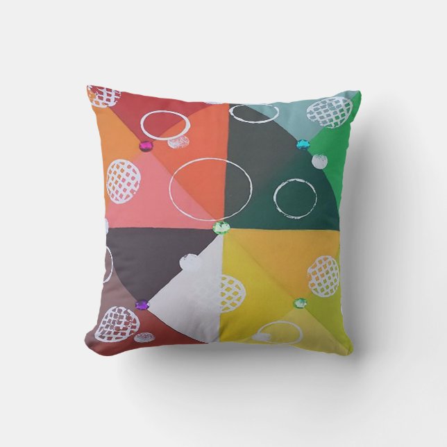 Bejeweled Patio Pillow Buitenkussen (Voorkant)