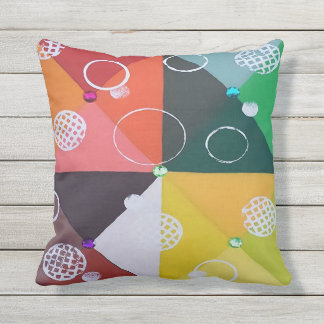 Bejeweled Patio Pillow Buitenkussen