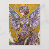 Bejeweled Sugar Plum Fairy Briefkaart (Voorkant)