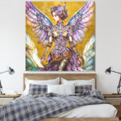 Bejeweled Sugar Plum Fairy Canvas Afdruk (Insitu (Slaapkamer))