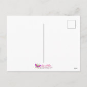 Bejeweled Sugar Plum Fairy Feestdagenkaart (Achterkant)