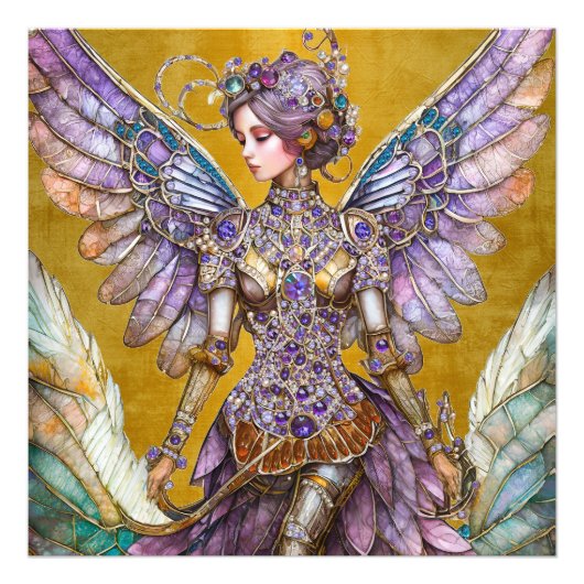 Bejeweled Sugar Plum Fairy Foto Afdruk (Voorkant)