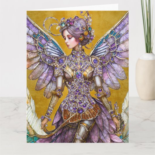 Bejeweled Sugar Plum Fairy Kaart (Voorkant)