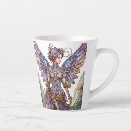 Bejeweled Sugar Plum Fairy Latte Mok (Rechts)