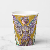 Bejeweled Sugar Plum Fairy Papieren Bekers (Achterkant)