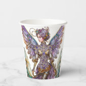 Bejeweled Sugar Plum Fairy Papieren Bekers (Achterkant)