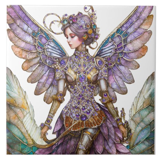Bejeweled Sugar Plum Fairy Tegeltje (Voorkant)