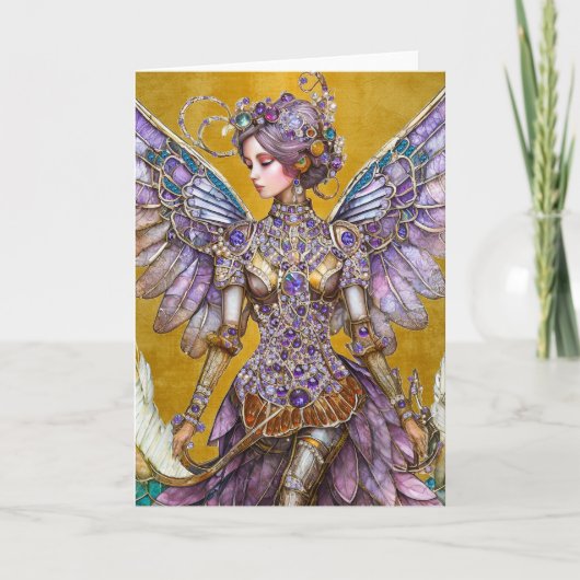 Bejeweled Suikerfee Kaart (Voorkant)