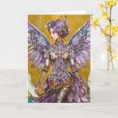 Bejeweled Suikerfee Kaart (Gele Bloem)
