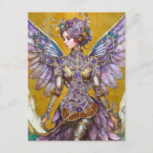 Bejeweled Suikerklokhuisfee Briefkaart