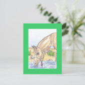 "Bejh bint Ahwa" Briefkaart (Staand voorkant)