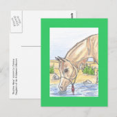 "Bejh bint Ahwa" Briefkaart (Voorkant / Achterkant)