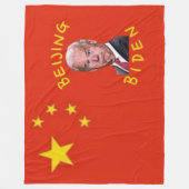 BEJING BIDEN FLEECE DEKEN (Voorkant)