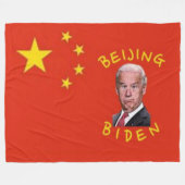 BEJING BIDEN FLEECE DEKEN (Voorkant (Horizontaal))
